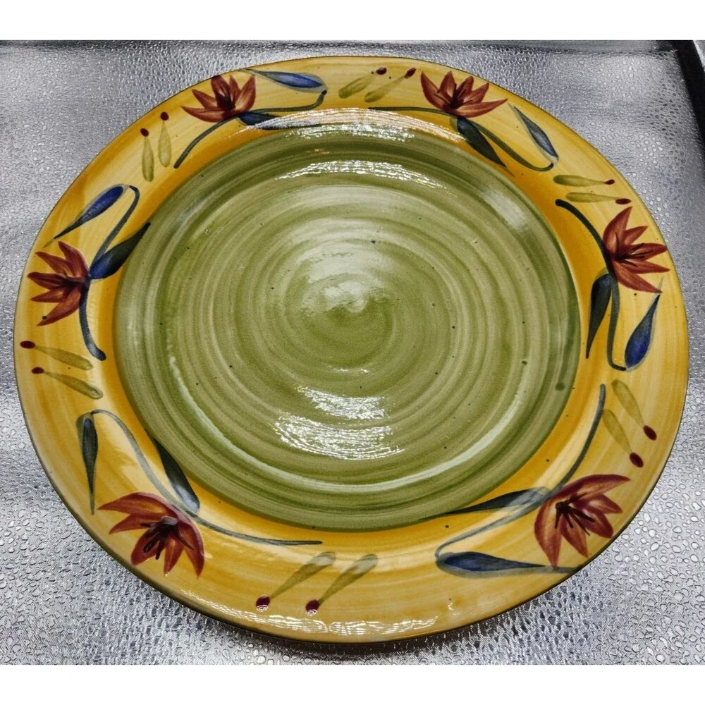 Pier 1 Imports Handpainted Stoneware 